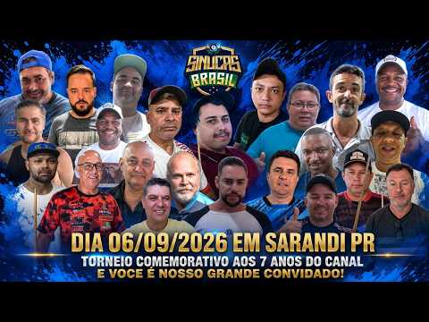 AO VIVO 06/09/2026  TORNEIO ANIVERSARIO DE 7 ANOS DO CANAL COMEMORAT8VO SARANDI PR RASGADOS PR