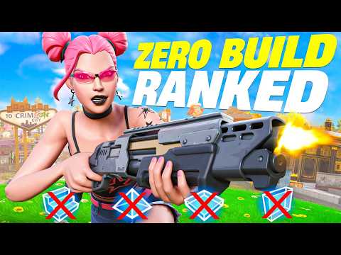 I Finally Tried ZERO BUILD Ranked!