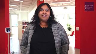 Vidya, MBS international student (India) - MSc in Digital Management