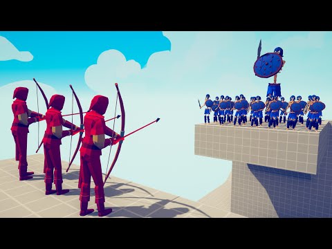 3 ARCHER GOD vs 100x UNIT | TABS - Totally Accurate Battle Simulator