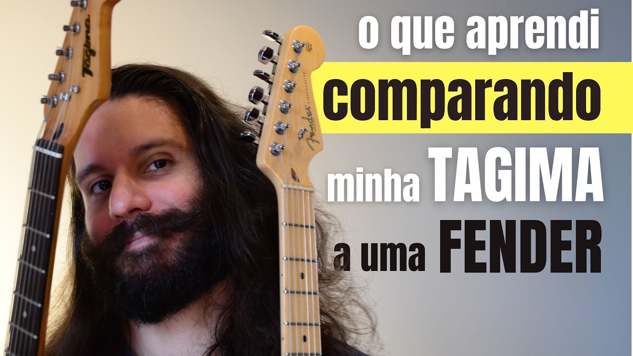 Comparativo | TAGIMA e FENDER | stratocasters | considerações sobre PREÇOS