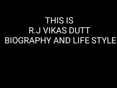 Anchor R j Vikas Dutt  Biography lifestyle luxury and wikipedia of RJ vikas Dutt