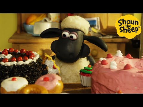 , title : 'Shaun the Sheep 🐑 The Cake Disaster 😲🍰 Full Episodes Compilation [1 hour]'