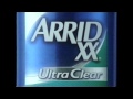 Arrid XX Ultra Clear Deodorant Commercial 2002