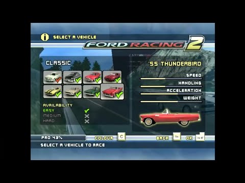 Ford Racing 2 - All Cars List