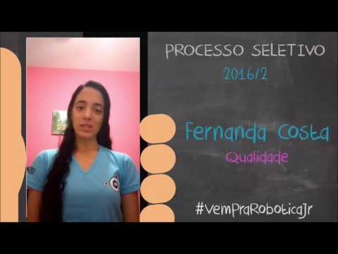 Processo Seletivo 2016 - Diretoria de Qualidade