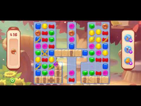 [Gameplay] Homescapes - Level 667 (No Boosters)