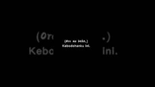 Download lagu Story WA Kata Kata Anime Sedih 30 Detik | Kebodohan ku mp3