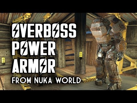 Overboss Power Armor from Nuka World Compared to Raider II