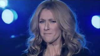 Celine Dion is crying (singing My Love) LIVE !