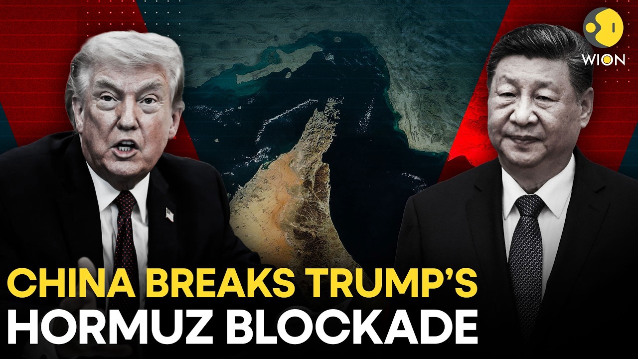 US-Iran War LIVE: China Linked Tanker Breaks Blockade In Hormuz Strait, Tensions Rise In Gulf |WION