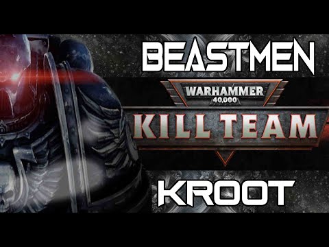 Warhammer 40k Kill Teams Beast Men vs Kroot Game 2