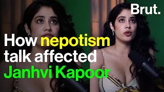 How nepotism talk affected Janhvi Kapoor