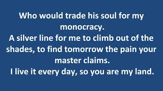 Conception - Under a Mourning Star -- with lyrics