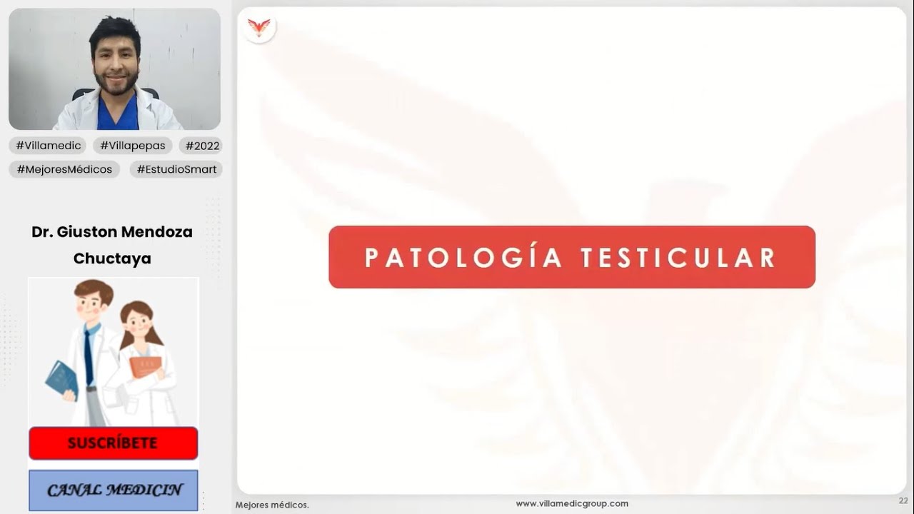 PATOLOGÍA TESTICULAR - UROLOGÍA - VILLAMEDIC