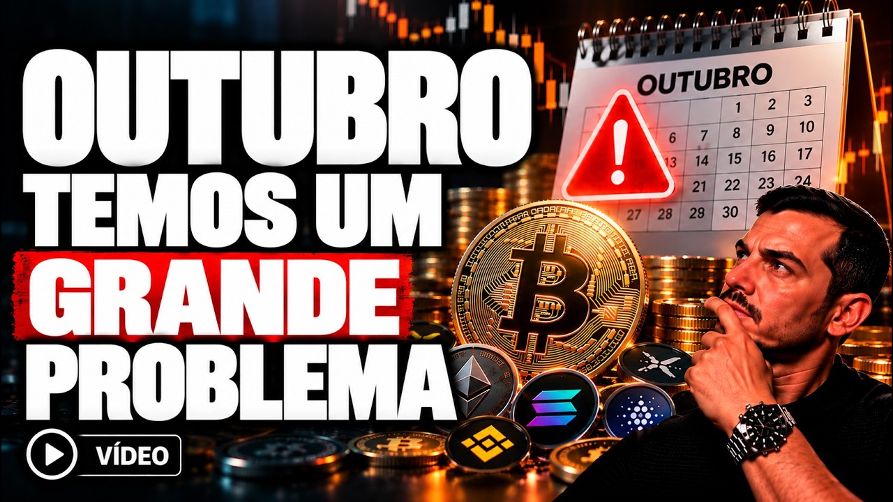CUIDADO: Bitcoin em Outubro O ALERTA que NINGUÉM Está VENDO