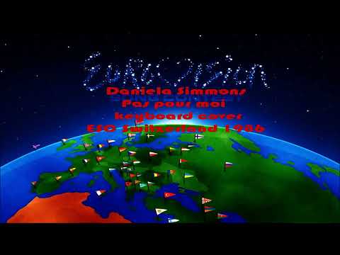 Daniela Simmons   Pas pour moi - Eurovision 1986  Switzerland  keyboard cover