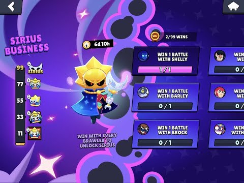 Win With Every Brawler in Showdown to Unlock Sirius!