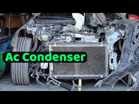 Nissan 350z AC Condenser Installation same as Infiniti G35