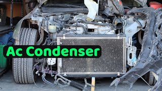Nissan 350z AC Condenser Installation same as Infiniti G35
