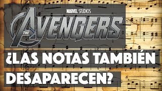 ANÁLISIS MUSICAL - Tema Avengers Infinity War ¿Las notas también desaparecen?