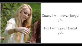 Danielle Bradbery - I Will Never Forget You (Lyrics)