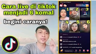 Download lagu HOW TO GO LIVE ON TIKTOK WITH 6 COMALS OR 6 PEOPLE mp3