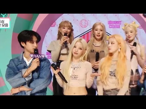 (G)I-DLE with Stray Kids (MC Han, MC Lee Know) on Show! MusicCore