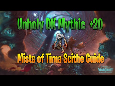 WoW Unholy DK Mythic + MOTS  + 20 Guide/Commentary - BIG DAM