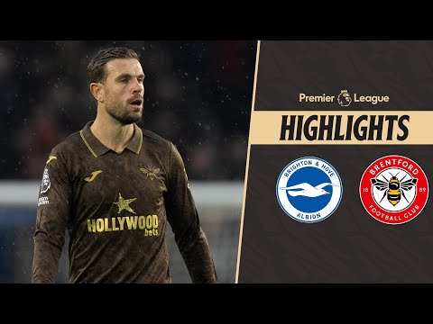 Thiago scores in defeat at the Amex | Brighton 2-1 Brentford | Premier League Highlights