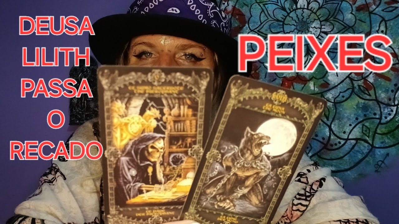PEIXES🌑LILITH⛓️‍💥MALDIÇÃO FAMILIAR ESTÁ DOMINANDO A VIDA DE ALGUÉM. LILITH VAI AJUDAR A DESPERTAR