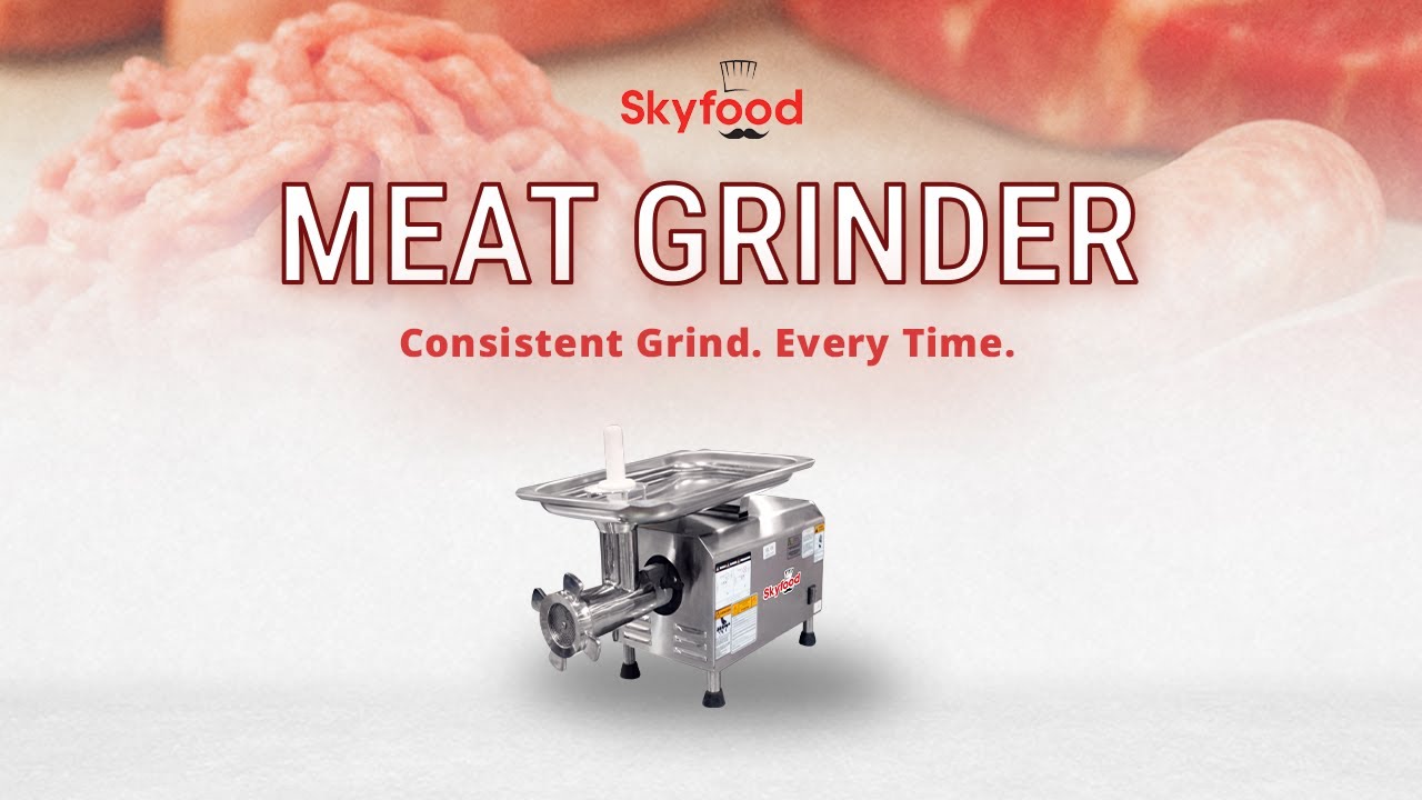 Power up your prep with the Skyfood PCI-21G meat grinder from Chef’s Deal!