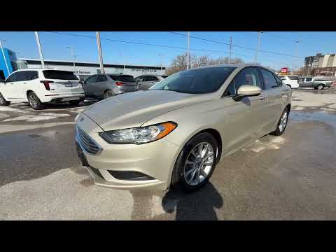 2017 Ford Fusion 4dr Sdn SE FWD in White for sale at Ontario Motor Sales in Oshawa, ON