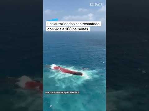 129 desaparecidos tras un naufragio de un ferry en Indonesia #shorts