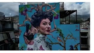 Hommage an Maria Callas: Bestes Wandgemälde der Welt in Griechenland