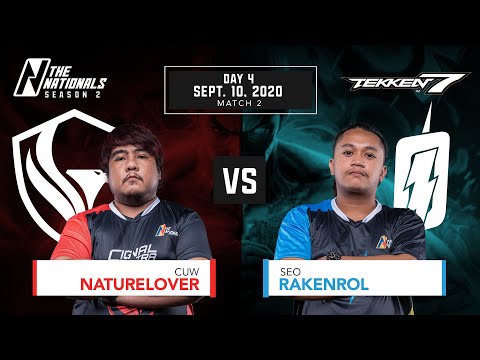 Walls don't matter | CUW.NatureLover vs. SEO.RakEnRoL| The Nationals Season 2 Tekken 7 Day 4 Pt. 2