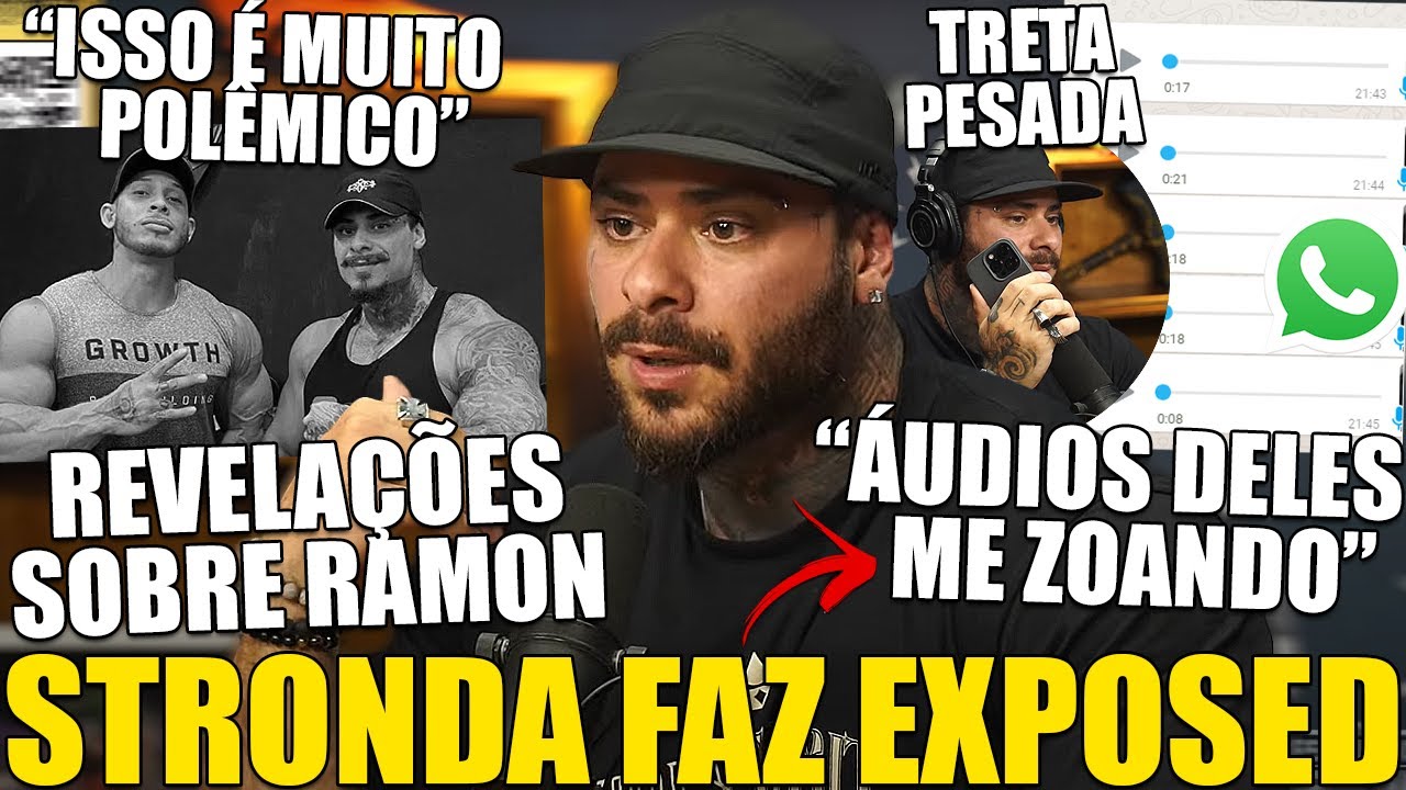 STRONDA JOGA M3RDA NO VENTILADOR E EXPÕE TODO MUNDO NO FLOW, RAMON TEM PASSADO CITADO E É ELOGIADO