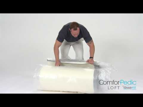 ComforPedic Loft from Beautyrest 12" Customized Comfort Gel Memory Foam Mattress  - Second Medium