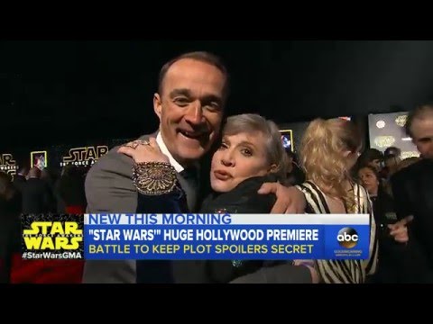 'Star Wars: The Force Awakens' Premiere: Cast Interviews