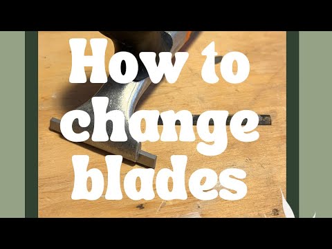 Part of a video titled Changing your carbide scraper blade is easy! - YouTube