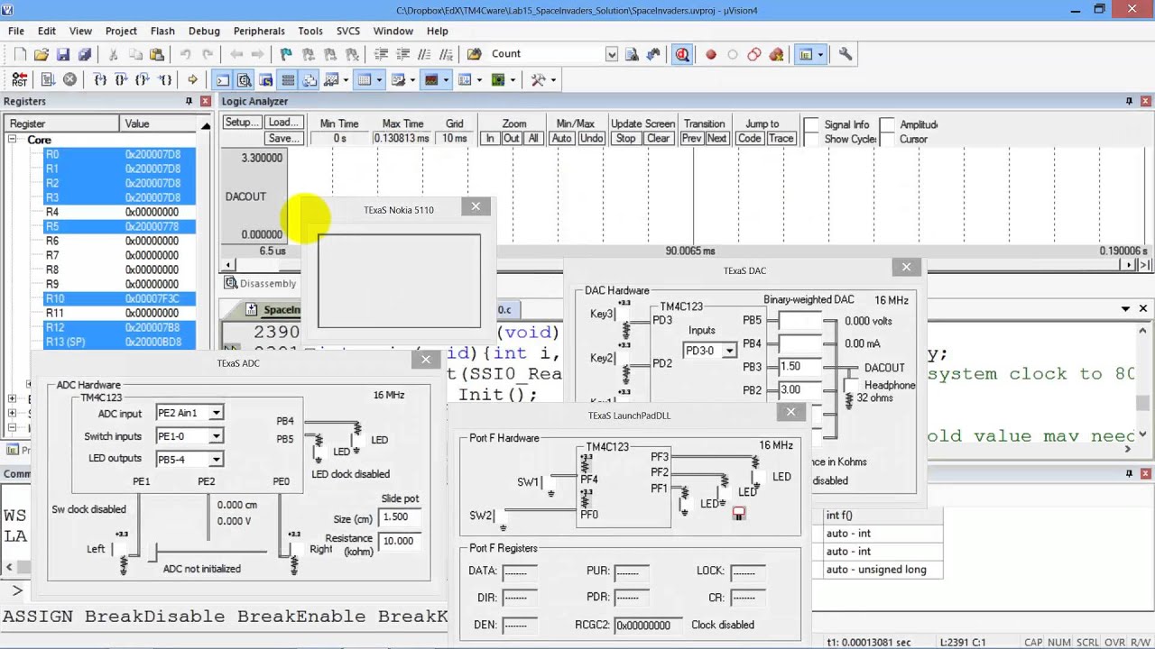 Lab15A Debug Game in Simulator