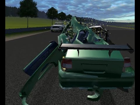 Massive Street Legal Racing Crash