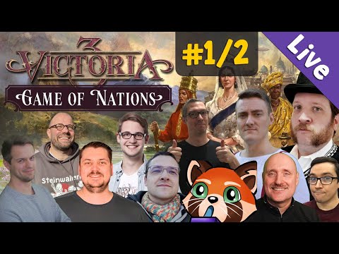 Game of Nations Victoria 3 ✦ #1: Spaniens Kampf um Amerika (Livestream-Aufzeichnung)
