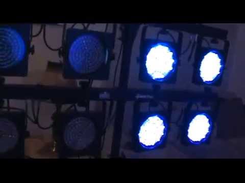Chauvet 4Bar Solution For Master / Slave Operation With 1 Footswitch Flex LED Lights