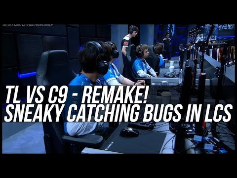 [NA LCS] Sneaky catching bugs in LCS - TL vs C9 Remake!