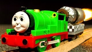 Percy's Rocket Speed King Of The Railway Toy Story Thomas Tank Castle Quest Review