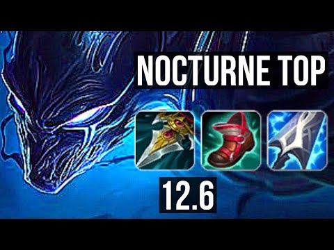 NOCTURNE vs GP (TOP) | 5/0/7, 66% winrate | EUW Master | 12.6