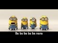 Banana Song [with lyrics] [HD] | Minions ...