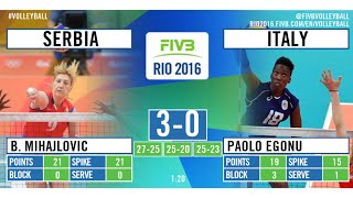 Download lagu Women’s Volleyball Pool B | Serbia vs Italia | Olympic Rio 2016 | TOP Volleyball Actions mp3