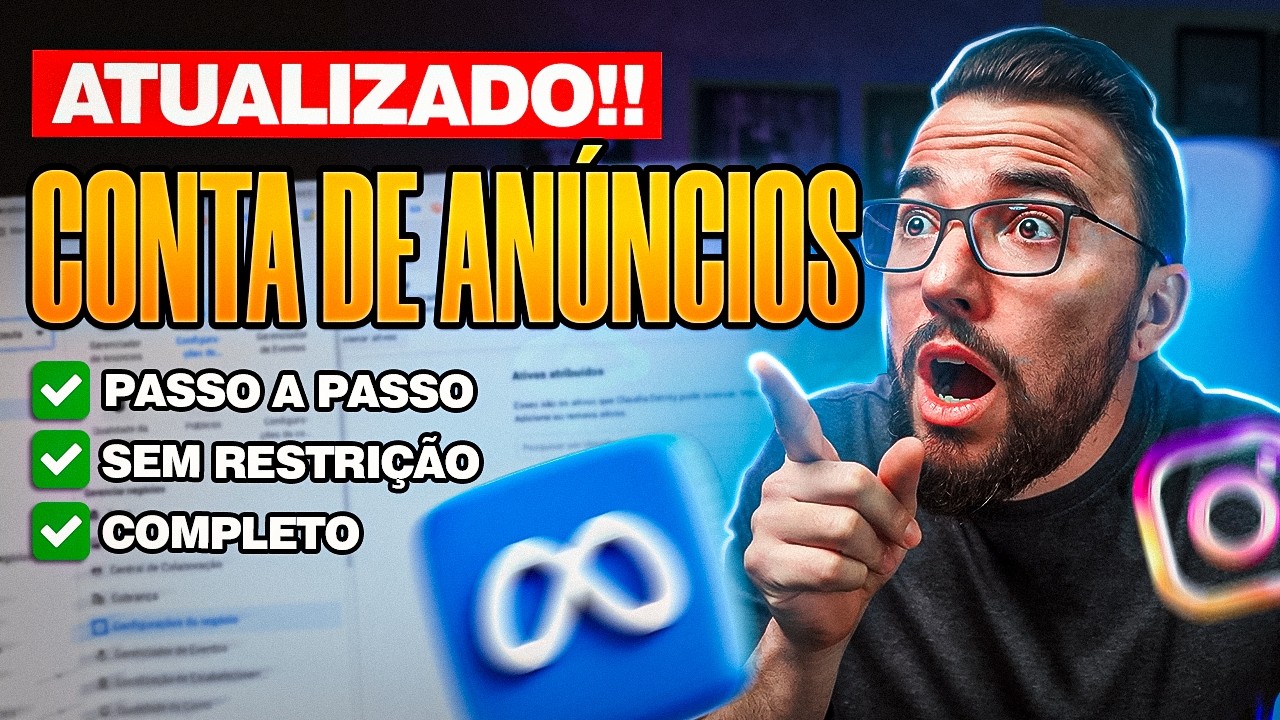 [ATUALIZADO!] Como Criar CONTA DE ANÚNCIOS no FACEBOOK 2024